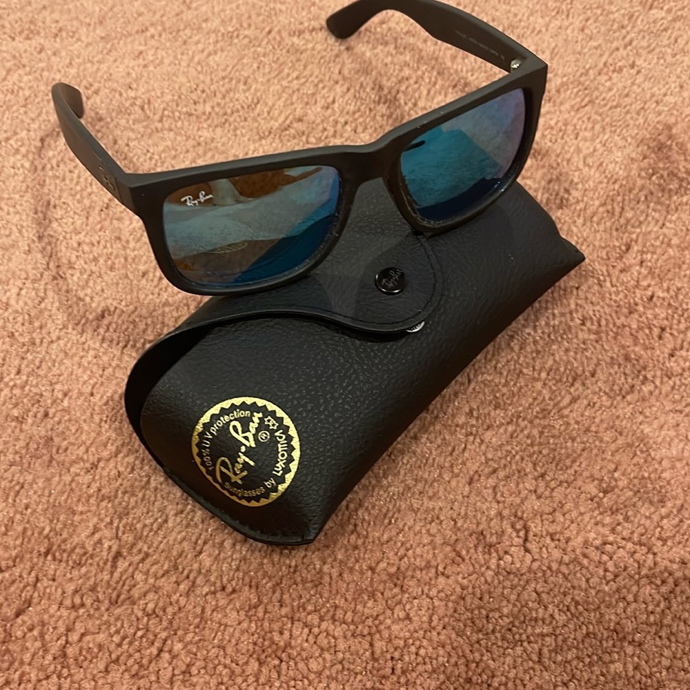 RayBan blue/mirrors glasses